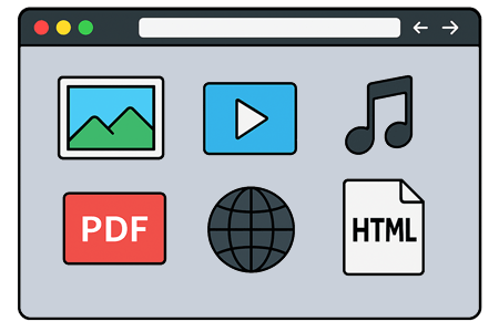 Setup through web interface