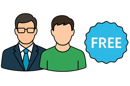 Completely free, no hidden cost