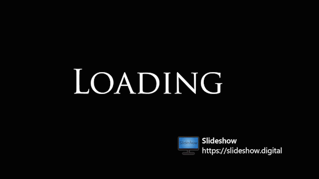 Slideshow's custom boot animation